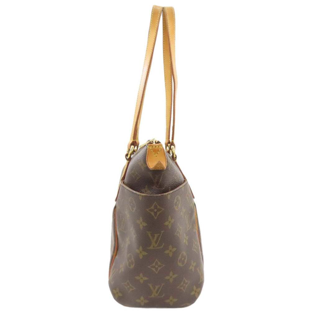 LOUIS VUITTON Authentic Brown Monogram Canvas Tote Bag - Picture 3 of 16